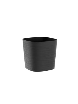 Modernus vazonas "CAPRI" 19 black, Mažas