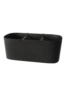 Modernus lovelis "KOS" 78 black, didžiausias
